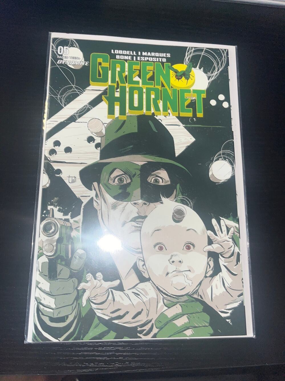Green Hornet Vol. 3 #5 published by Dynamite Entertainment in 2020.